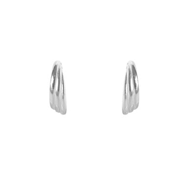 Argola de Prata Trabalhada - 59339