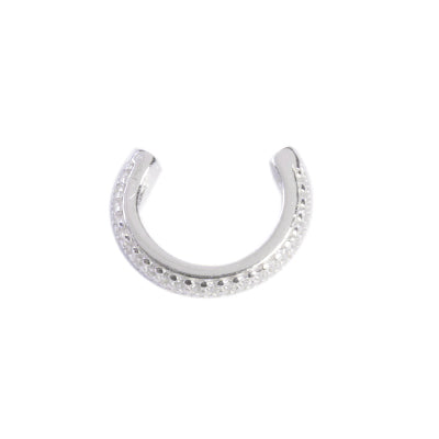 Piercing de Prata Pressão Para Orelha - 60199