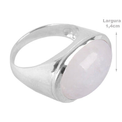 Anel de Prata com Pedra da Lua - 60552