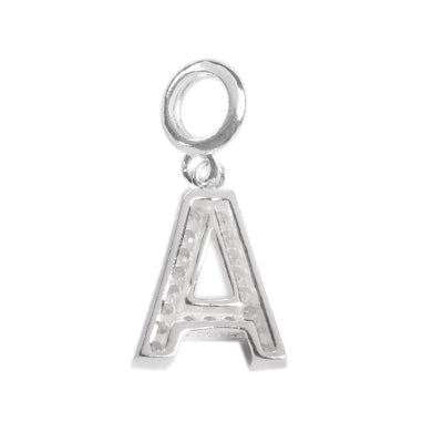 Berloque de Prata Letras - 68244