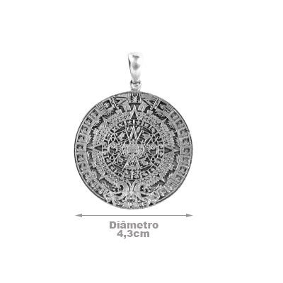 Pingente de Prata Mandala- 62784