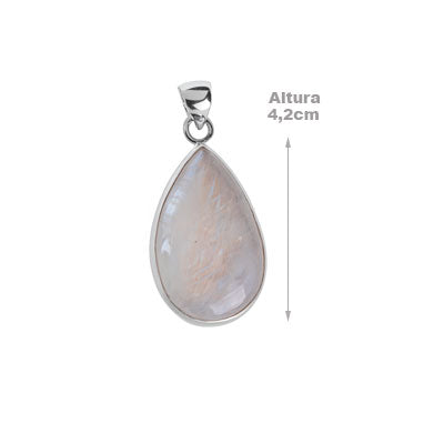 Pingente de Prata Pedra da Lua - 62940