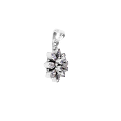 Pingente de Prata com Zirconia - 63013