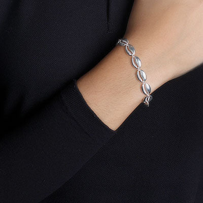 Pulseira de Prata Búzio