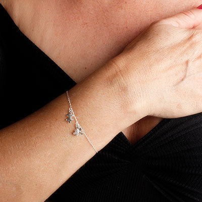 Pulseira de Prata Quebra-Cabeça - 63677