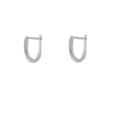 Argola de Prata com Zircônia - 63789