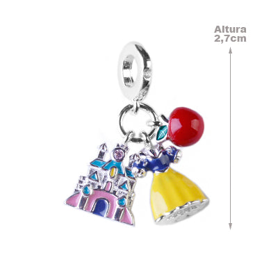 Berloque de Prata Branca de Neve - 63966