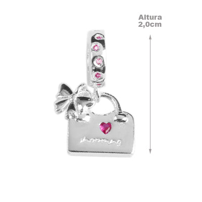 Berloque de Prata Bolsa - 63973