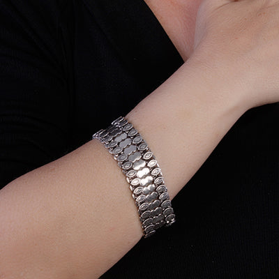 Pulseira de Prata Trabalhada - 64076