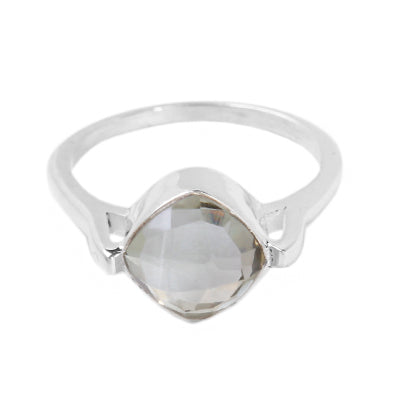 Anel de Prata com Quartzo - 64399
