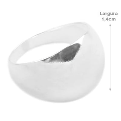 Anel de Prata Liso - 64503