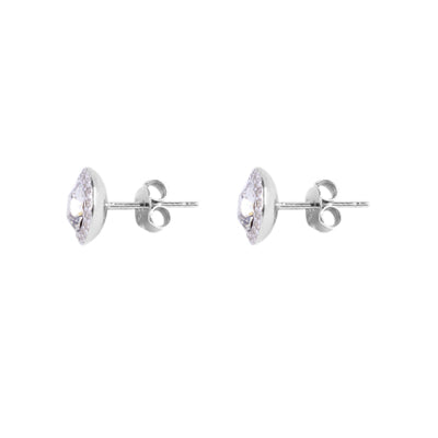 Brinco de Prata com Pedras - 64841