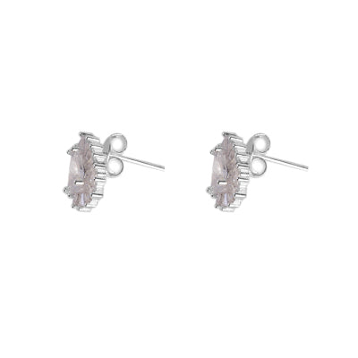 Brinco de Prata com Zircônia - 64880