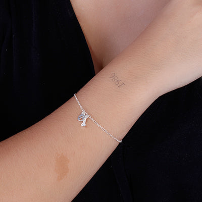 Pulseira de Prata Osso - 64949