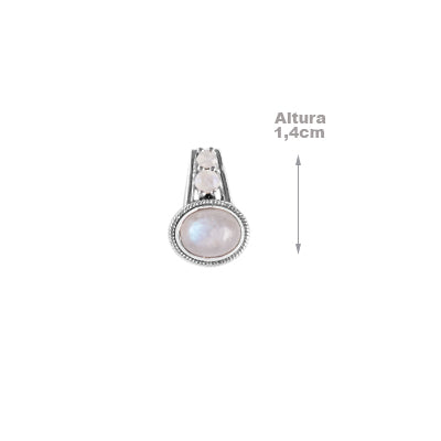 Pingente de Prata com Pedra da Lua - 64952