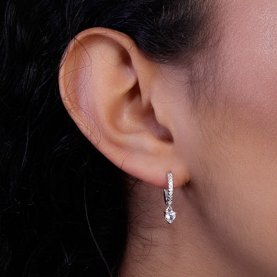 Argola de Prata com Zircônias - 65287