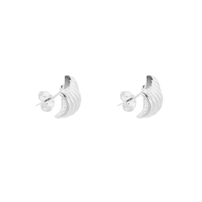 Brinco de Prata Liso - 65342