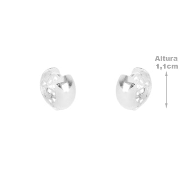 Argola de Prata Lisa - 65346