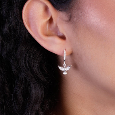 Argola de Prata com Zircônia - 65350