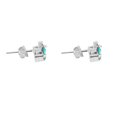 Brinco de Prata com Zircônia - 65400