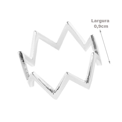 Anel de Prata Liso - 65411