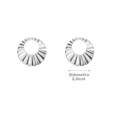 Brinco de Prata Trabalhado - 65452