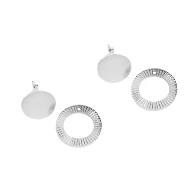 Brinco de Prata Trabalhado - 65453