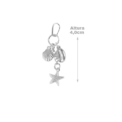 Pingente de Prata Patuá - 65464