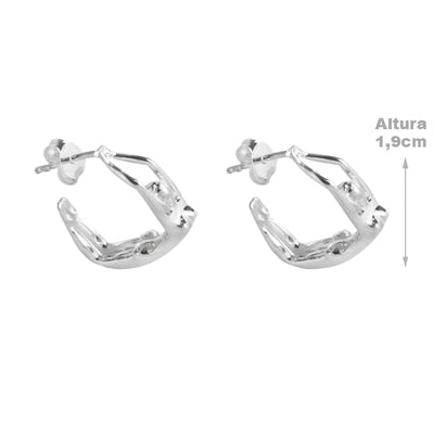 Argola de Prata Mulher - 65483