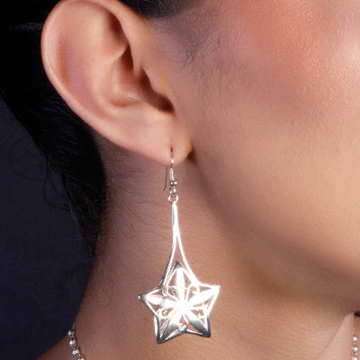 Brinco de Prata Estrela - 65503