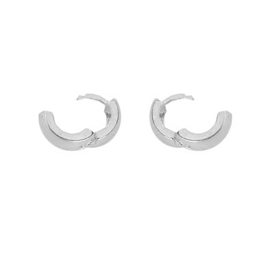 Argola de Prata Lisa - 65514