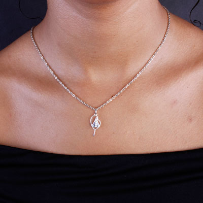 Pingente de Prata Nossa Senhora Aparecida - 65538
