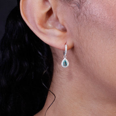 Argola de Prata com Zircônias - 65546