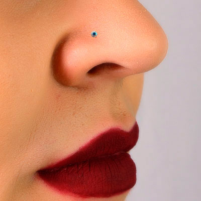 Piercing de Prata para Nariz - 65548