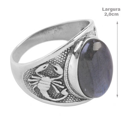 Anel de Prata Escorpião - 65591