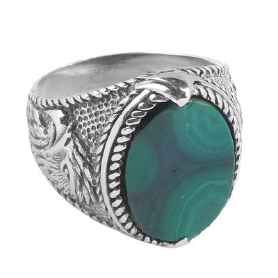 Anel de Prata Águia - 65596