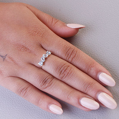 Anel de Prata com Topázio - 65659