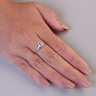 Anel de Prata com Topázio - 65662