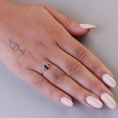 Anel de Prata com Ágata - 65672