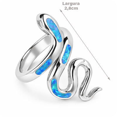 Anel de Prata Serpente/Cobra - 65683