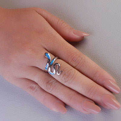 Anel de Prata Serpente/Cobra - 65683