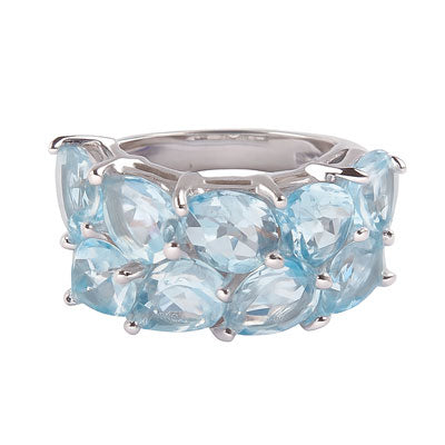 Anel de Prata com Topázio - 65687