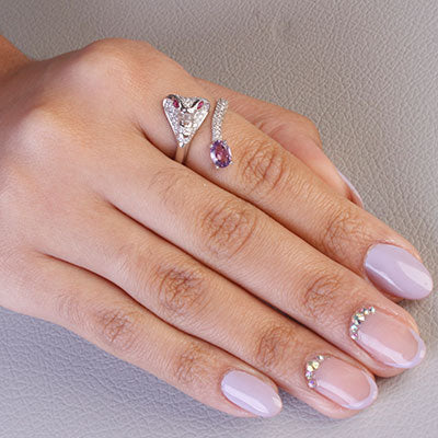 Anel de Prata Serpente/Cobra - 65690