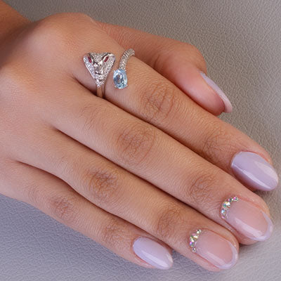 Anel de Prata Serpente/Cobra - 65691