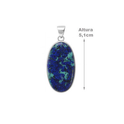 Pingente de Prata Lápis Lázuli - 65761