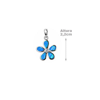 Pingente de Prata Flor - 65772