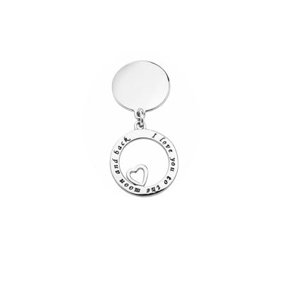 Pingente de Prata Placa - 65785