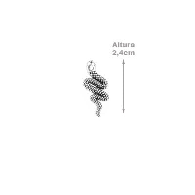 Pingente de Prata Serpente/Cobra - 65802 - soprata