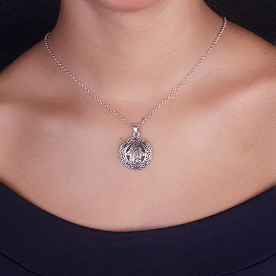 Pingente de Prata Hamsa - 65807