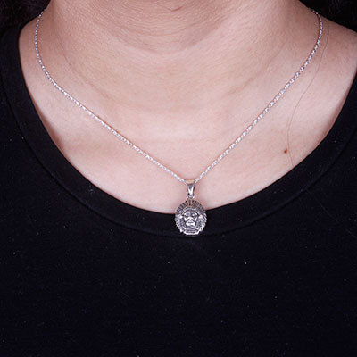 Pingente de Prata Índio - 65820